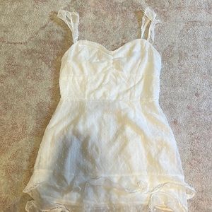 White lucy in the sky dress